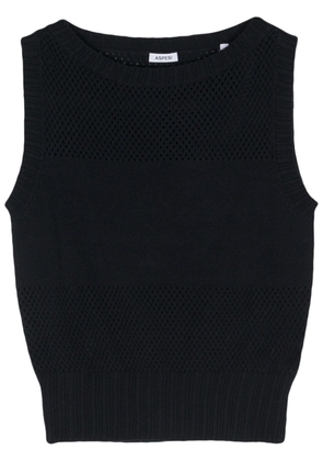 ASPESI open-knit sleeveless top - Blue