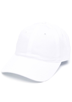 Lacoste solid-color baseball cap - White