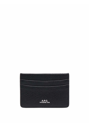 A.P.C. Andre logo-stamped cardholder - Black