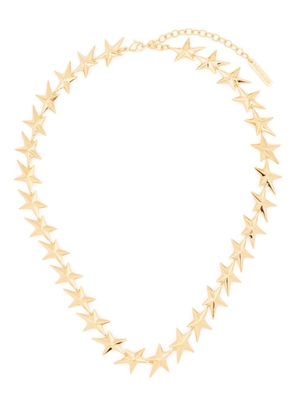 Mugler intertwined star necklace - Gold