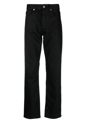 Zadig&Voltaire logo-patch straight-leg jeans - Black