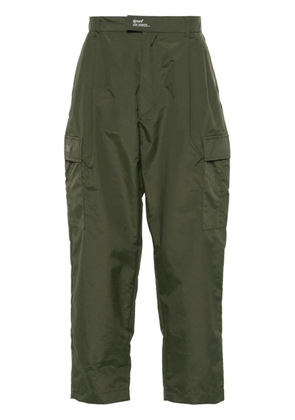 WTAPS tapered ripstop cargo trousers - Green