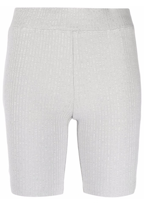 Helmut Lang slim-fit cycling shorts - Grey