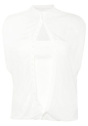 Jacquemus Le Haut Capa knitted top - White
