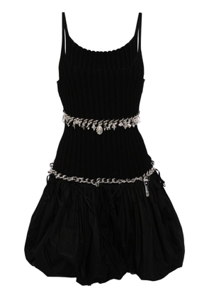 Chopova Lowena Flip detachable-panel minidress - Black