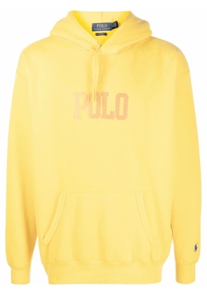 Polo Ralph Lauren Polo Pony logo-print pullover hoodie - Yellow