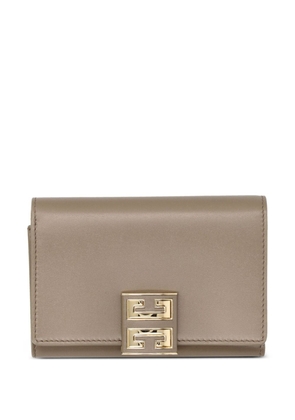 Givenchy 4G tri-fold leather wallet - Neutrals