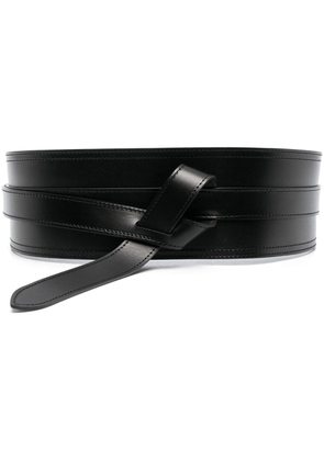 ISABEL MARANT Moshy wrap waist belt - Black