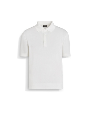 White Premium Cotton Polo Shirt