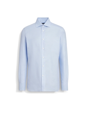 Light Blue Trofeo Cotton Shirt