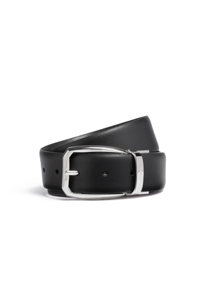 Black Reversible Leather Belt