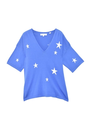 Chinti & Parker Cotton Star Print T-Shirt