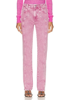 Isabel Marant Etoile Vonny Pant in Light Pink - Pink. Size 36 (also in ).