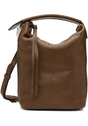 LEMAIRE Brown Case Shoulder Bag
