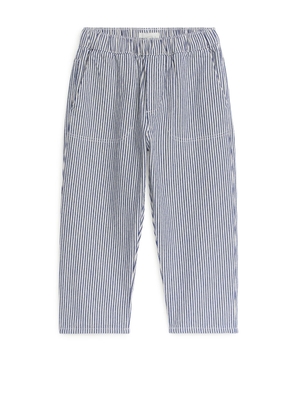 Hickory Stripe Trousers - Blue