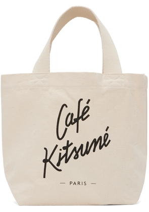 Maison Kitsuné Off-White Mini 'Café Kitsuné' Tote