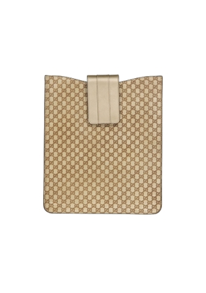 Gucci Ipad Leatter Logo Cover