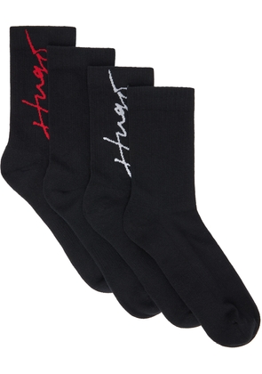 Hugo Two-Pack Black Socks