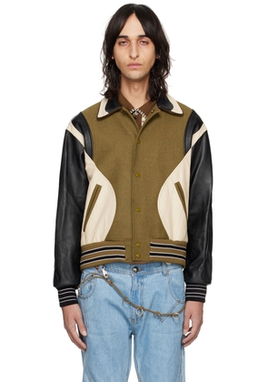 Andersson Bell Green Robyn Leather Jacket
