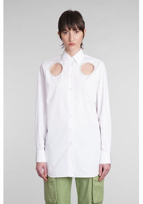 Stella Mccartney Shirt In White Cotton