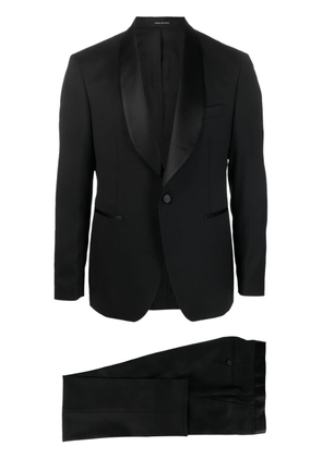 Tagliatore single-breasted dinner suit - Black