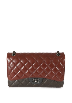 CHANEL Pre-Owned Jumbo Double Flap shoulder bag - Red