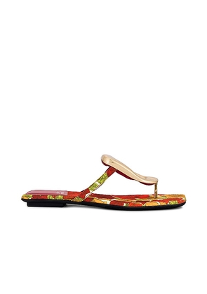 Jeffrey Campbell Linques-2 Sandal in Orange. Size 6.5, 7.5, 8, 8.5, 9.5.