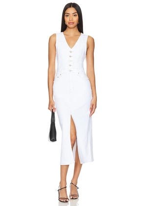 PISTOLA Alex Dress in White. Size S, XL, XS, XXL.