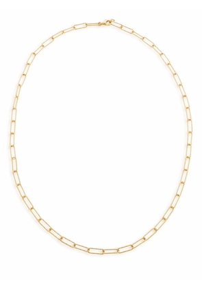Monica Vinader Alta-textured chain necklace - Gold