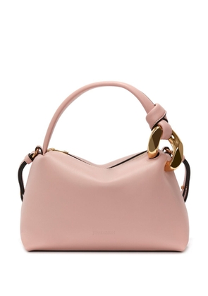 JW Anderson small Corner leather tote bag - Pink