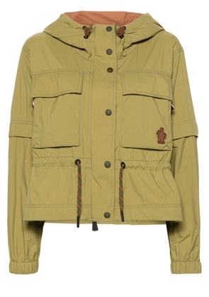 Moncler Grenoble Limosee hooded ripstop jacket - Green