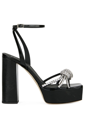 Giuseppe Zanotti Cholet 120mm crystal-embellished sandals - Black