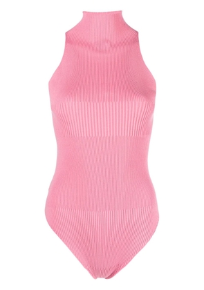 AERON Zero sleeveless knitted bodysuit - Pink