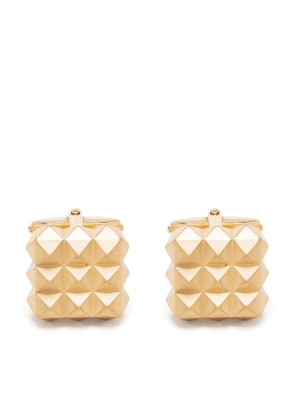Lanvin pyramid studded cufflinks - Gold