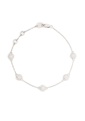 Damiani 18kt white gold Margherita diamond bracelet - Silver