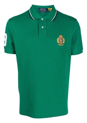 Polo Ralph Lauren logo-embroiderey short-sleeve polo shirt - Green