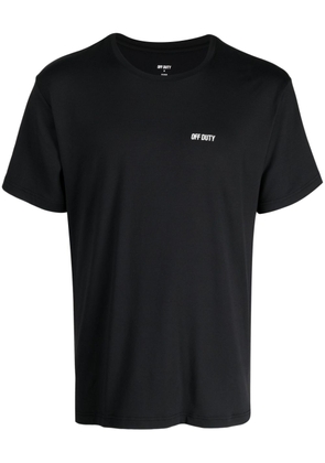 Off Duty Rigg Active logo-print T-Shirt - Black