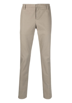 DONDUP tapered-leg chino trousers - Neutrals