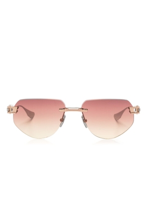 Dita Eyewear Grand-Imperyn geometric-frame sunglasses - Neutrals