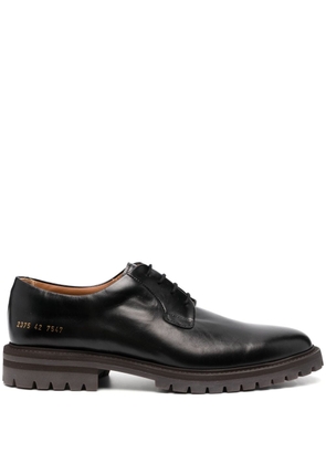 Common Projects leather derby shoes - Black