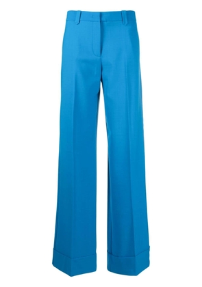 PINKO high-waisted wide-leg trousers - Blue