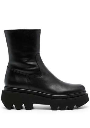 Paloma Barceló 65mm leather ankle boots - Black
