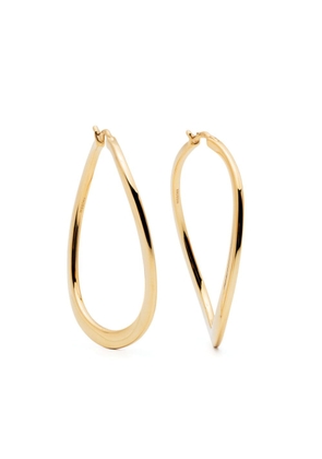 Missoma large waved hoop earrings - Gold