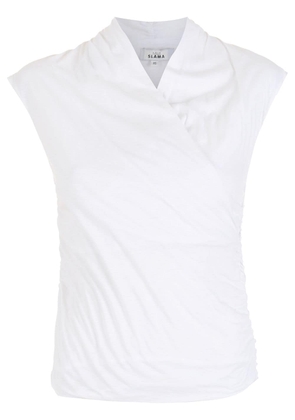 Amir Slama V-neck blouse - White