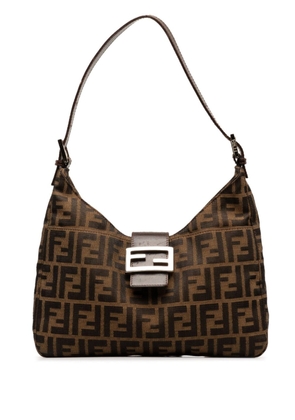 Fendi Pre-Owned 2000-2010 Zucca shoulder bag - Brown