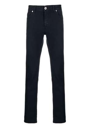 Brioni low-rise slim-fit jeans - Blue