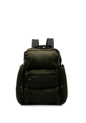 Prada Pre-Owned 2000-2013 triangle logo backpack - Green