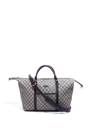 Gucci Pre-Owned GG canvas two-way travel bag - Grey