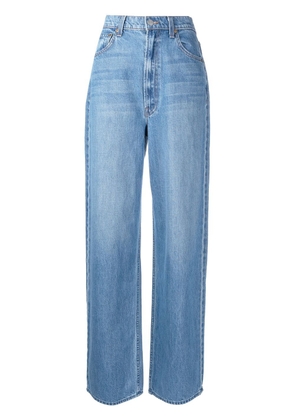 MOTHER high-rise wide-leg jeans - Blue