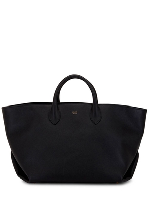 KHAITE medium Amelia leather tote bag - Black